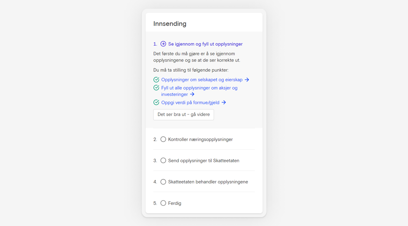 Skattemelding for AS, holdingselskap og NUF (2025) Fiken